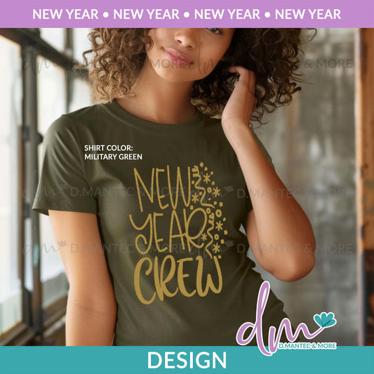 NY - New Year Crew - Gold | Design