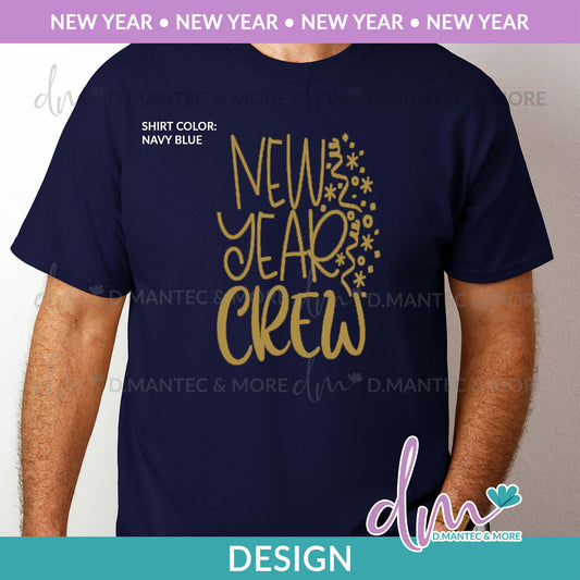 NY - New Year Crew - Gold | Design