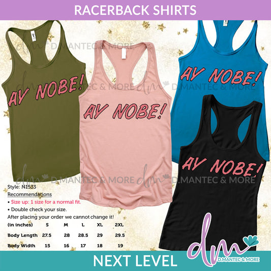 AY NOBE - Next Level Racerback