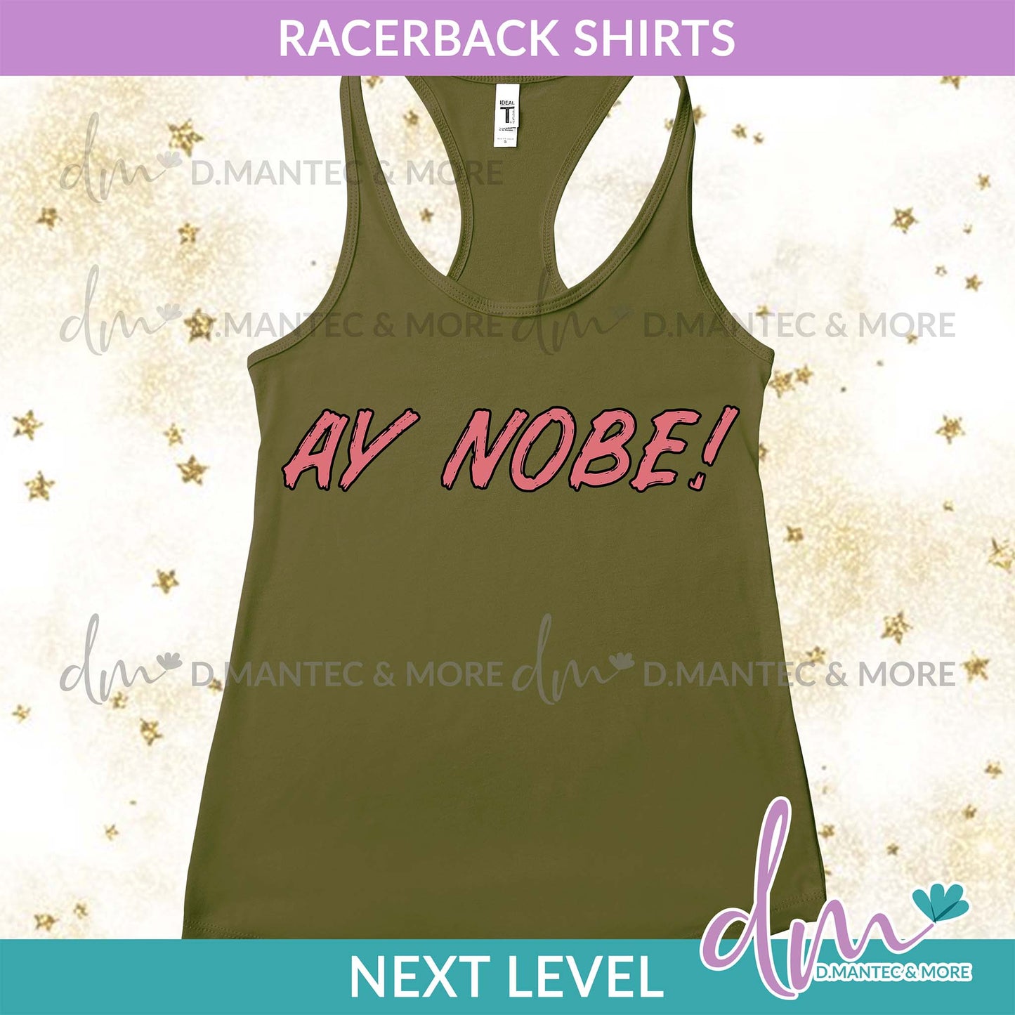 AY NOBE - Next Level Racerback