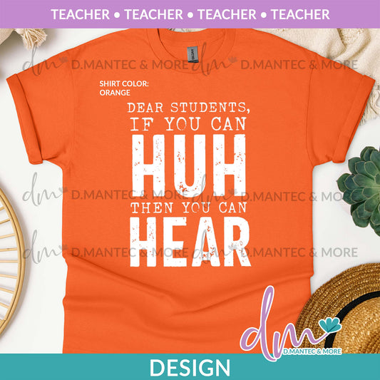 P - Dear Students | Design