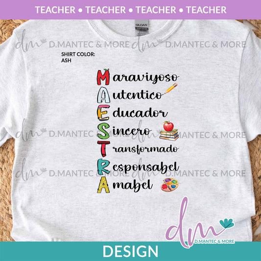 P - MAESTRA definicion | Design
