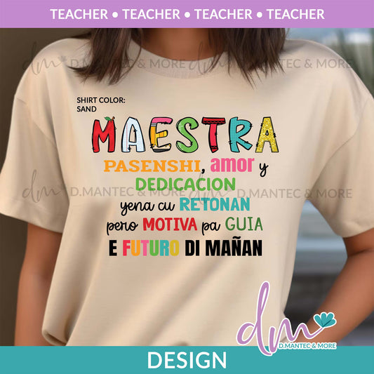 P - Maestra Pasenshi, Amor y Dedicacion | Design