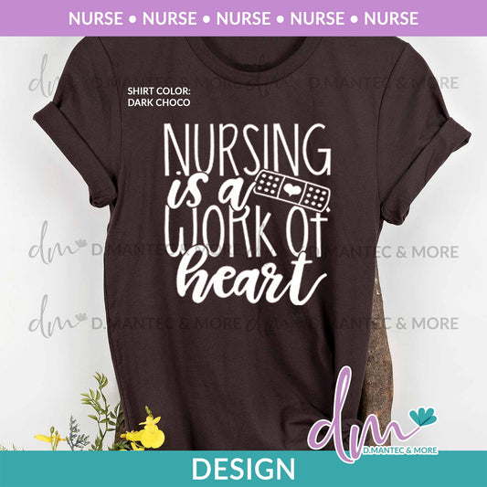 P - Nursing Work of Heart | Design