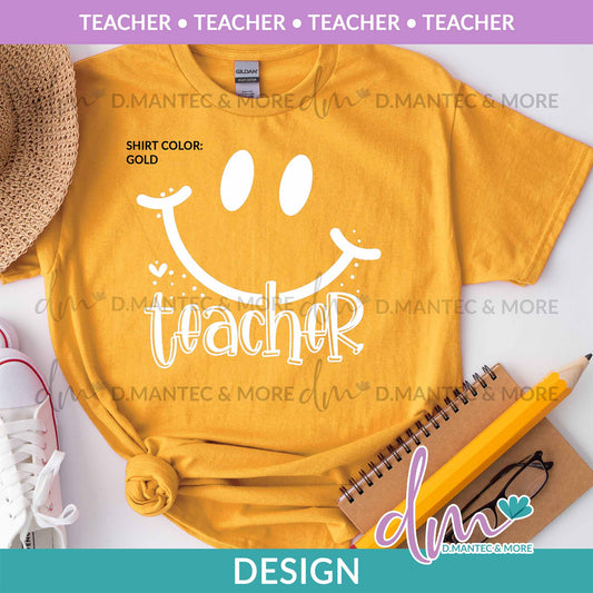 P - Smile Face Teacher | Design