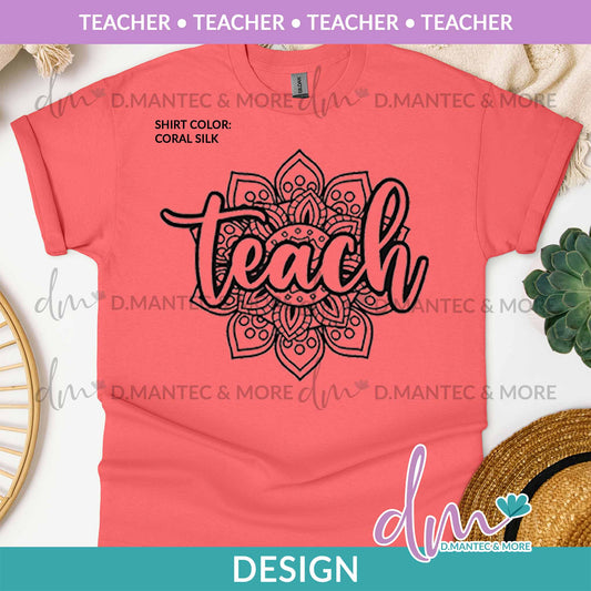 P - Teach Mandala | Design