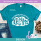SL - I Am Creating/ My Dreams-White | Design