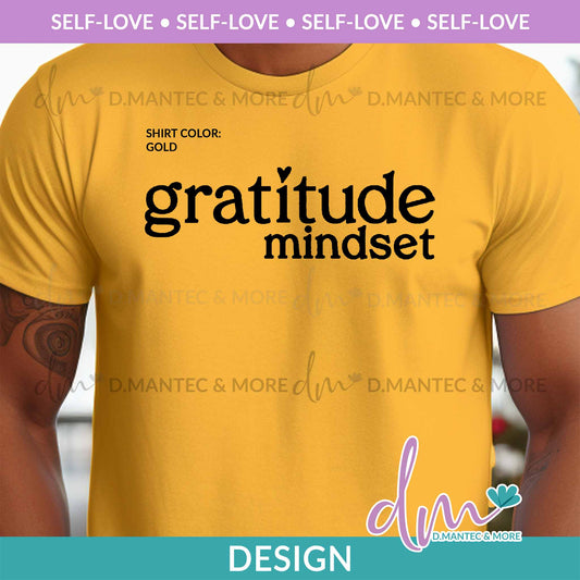 SL - Gratitude Mindset - Black | Design