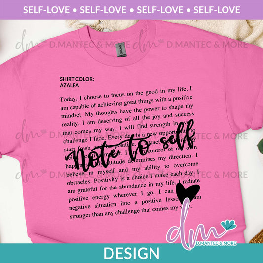 SL - Note To Self | Design