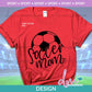 S - Soccer Mom Heart | Design