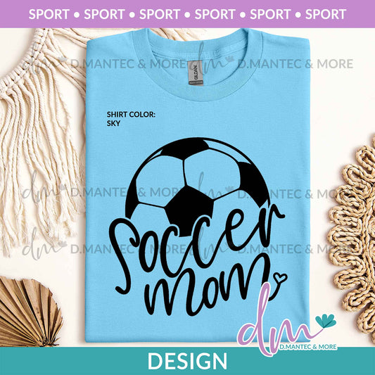 S - Soccer Mom Heart | Design