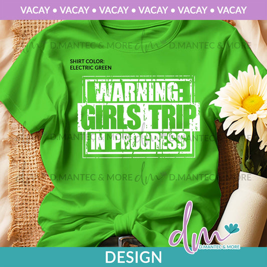 VAC - Warning Girls Trip | Design
