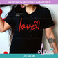 V - Love with heart - RED | Design
