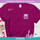 V - Valentine's Car - Pocket Size Full Color | Design