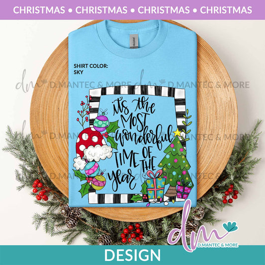 X - Christmas The Most Wonderful Time - Color | Design