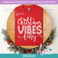 X - Christmas Vibes Only | Design