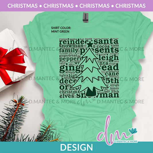 X - Christmas - Green | Design