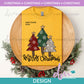 X - Merry Christmas Vintage Trees - Color | Design