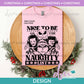 X - Nice To Be On The Naughty List | Design