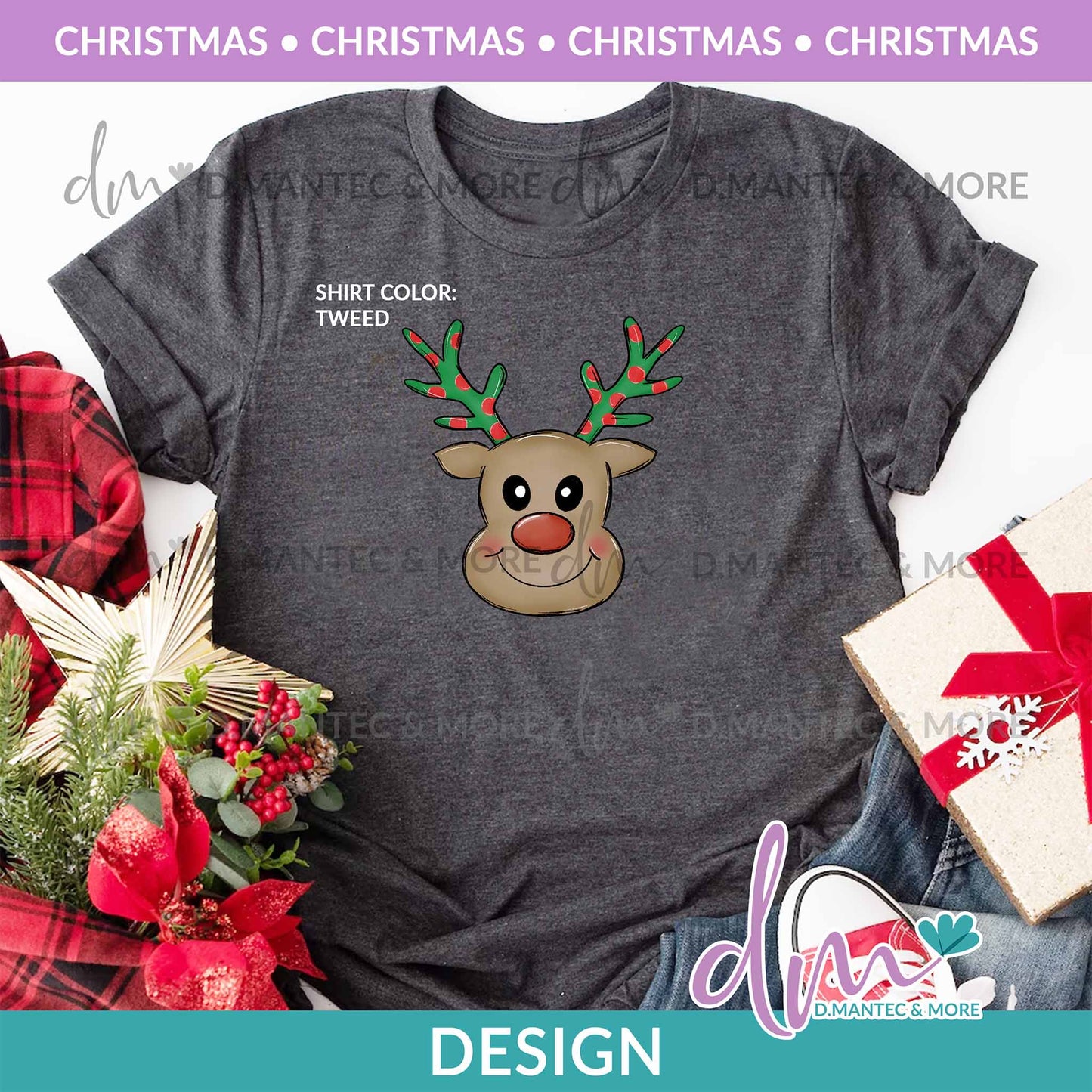 X - Reindeer - Color | Design