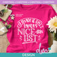 X - Santa's Nice-ish List - White | Design
