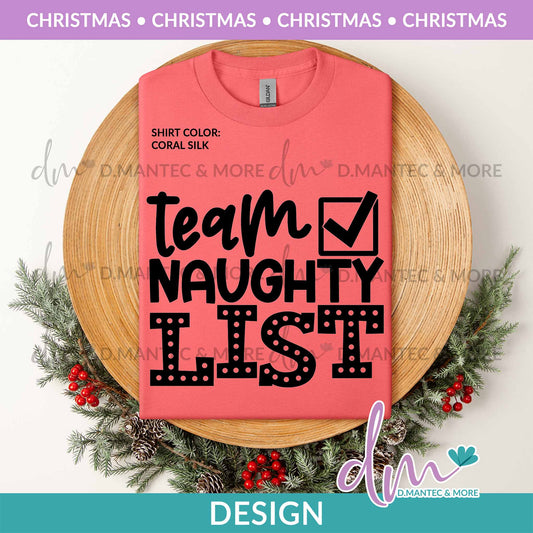 X - Team Naughty List | Design