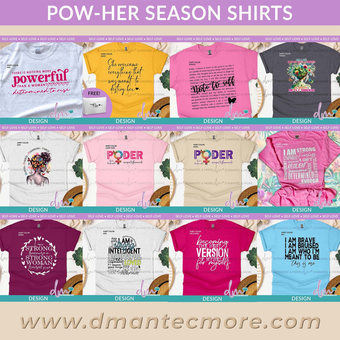 POW-HER Season Shirts