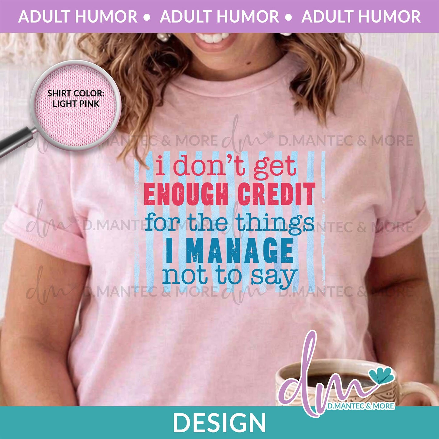 AH - I Don't Get Enough Credit | Design