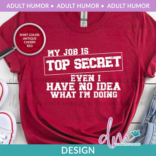 AH - My Job Is Top Secret | Design