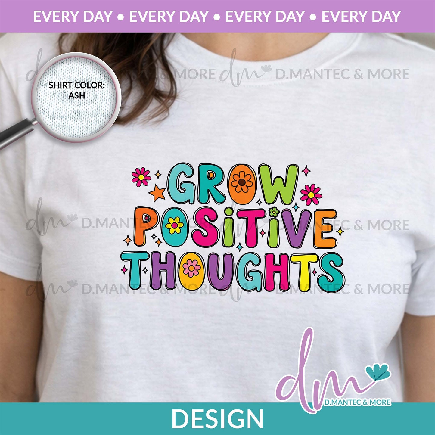 ED -  Grow Positive Thoughts - Color | Design