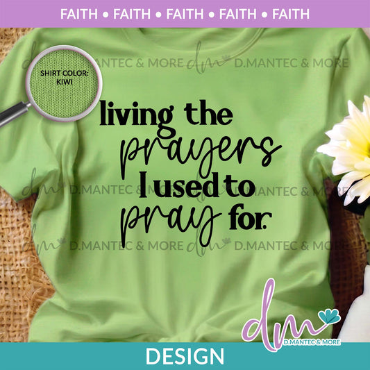F - Living The Prayer | Design