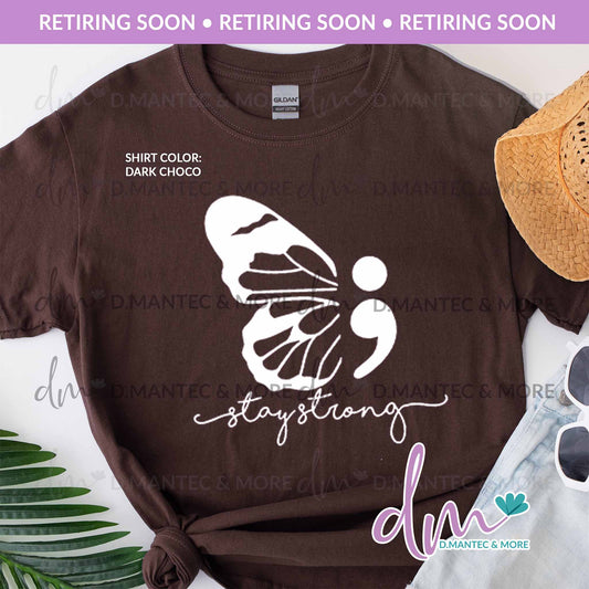 Aw - Stay Strong Butterfly | Design