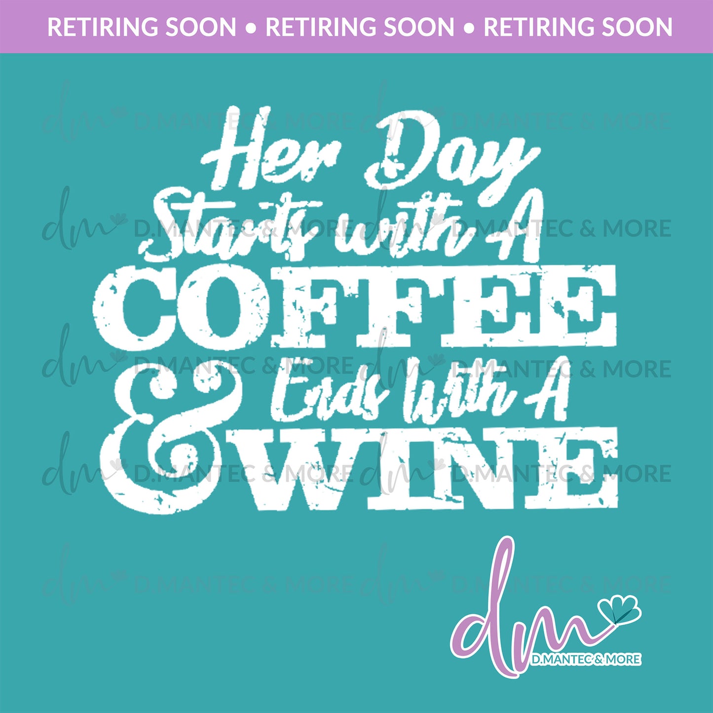 RTG/GANGA: C - Starts Coffee Ends Wine | Design