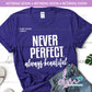 RTS/GANGA: SL - Never Perfect | Design