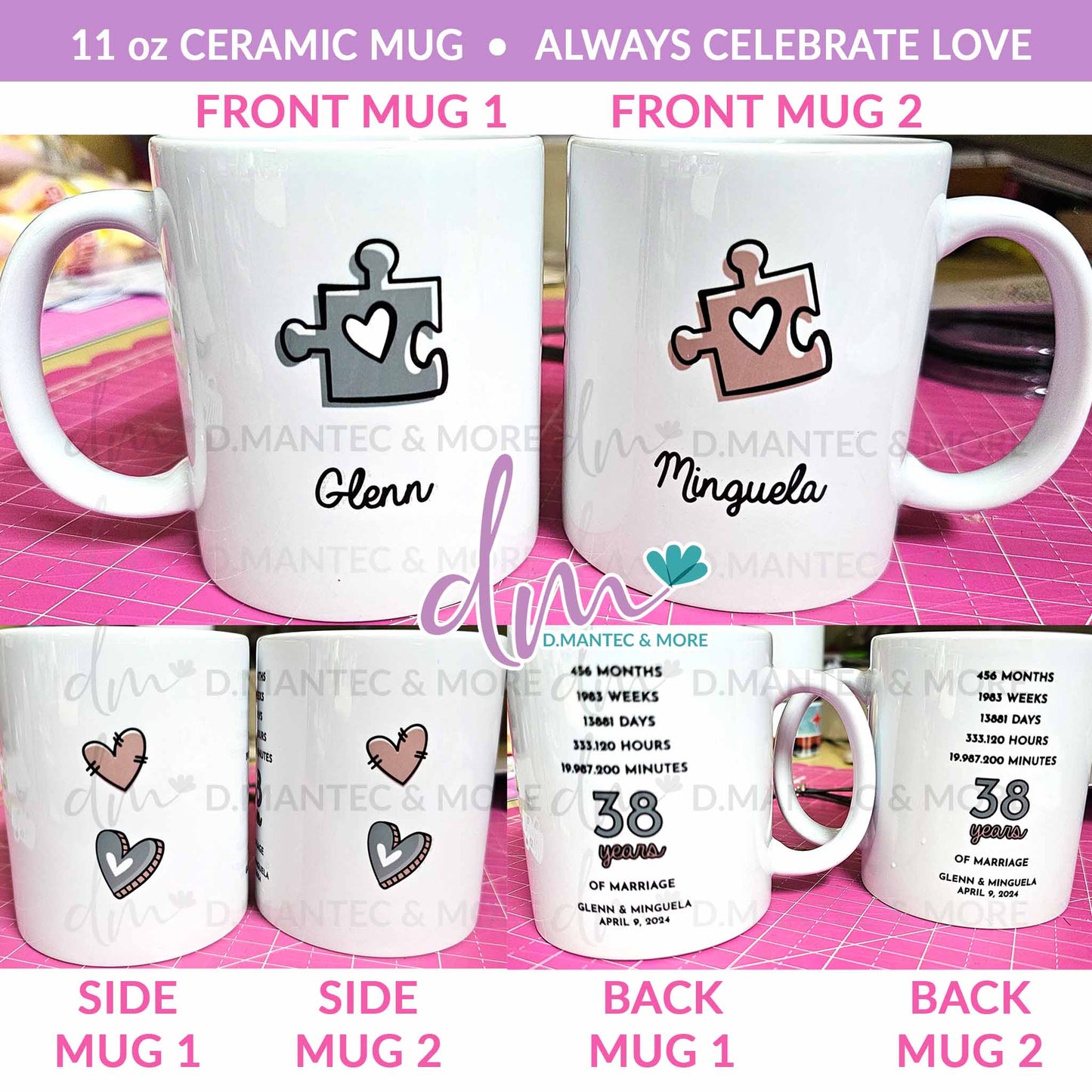 M11 - Duo Always Celebrate Love | Ceramic Mug