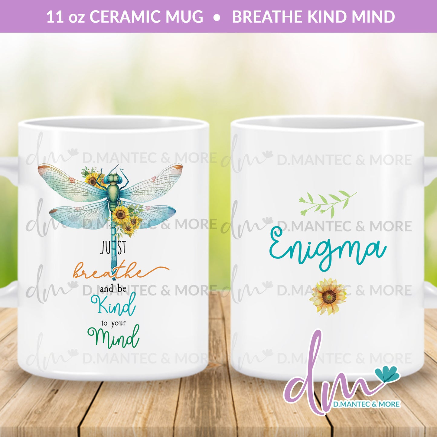 M11 - Breathe Kind Mind | Ceramic Mug