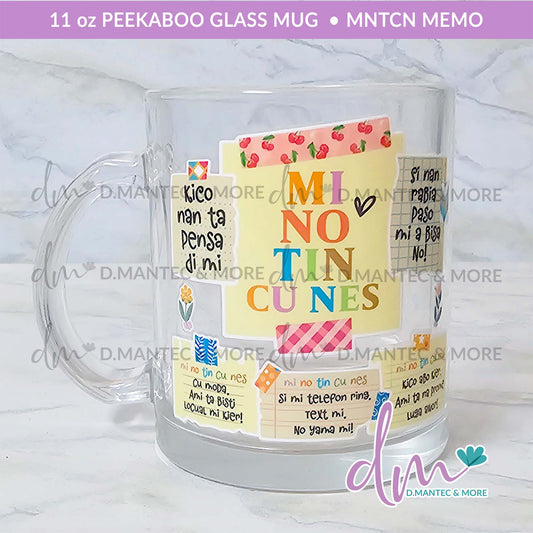 MNTCN MEMO | Clear Mug