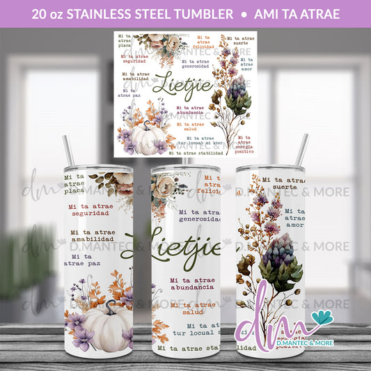 T20 - Ami Ta Atrae | Stainless Steel Tumbler