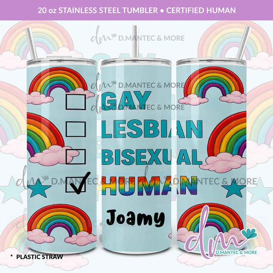 T20 - Certified Human | Stainless Steel Tumbler