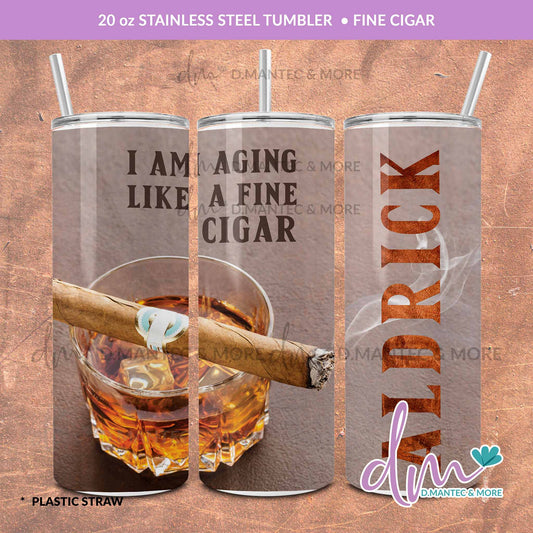 T20 - Fine Cigar | Stainless Steel Tumbler
