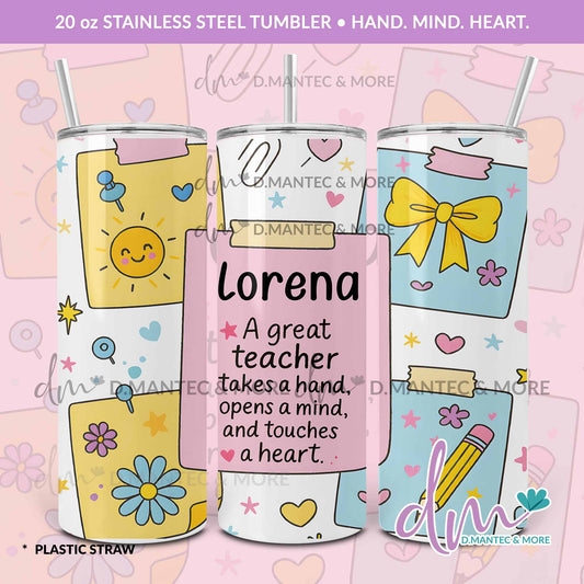 T20 - Hand. Mind. Heart | Stainless Steel Tumbler