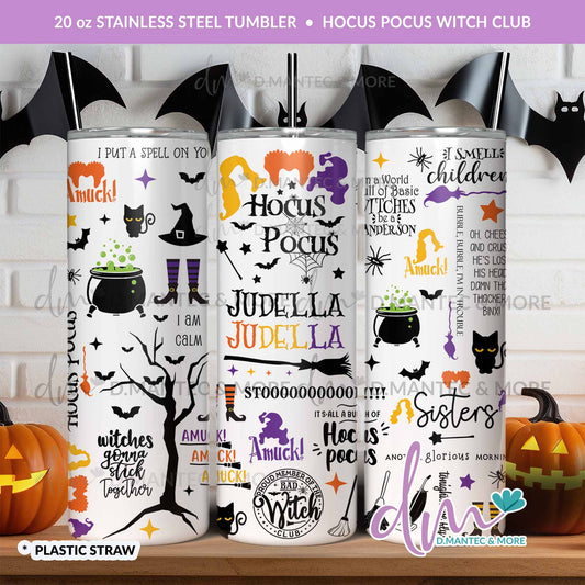 T20 - Hocus Pocus Witch Club | Stainless Steel Tumbler