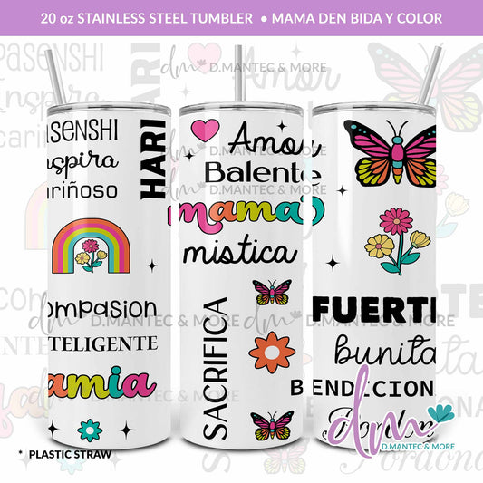 T20 - Mama den Bida y Color | Stainless Steel Tumbler