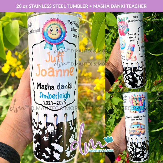 T20 - Masha Danki Teacher | Stainless Steel Tumbler