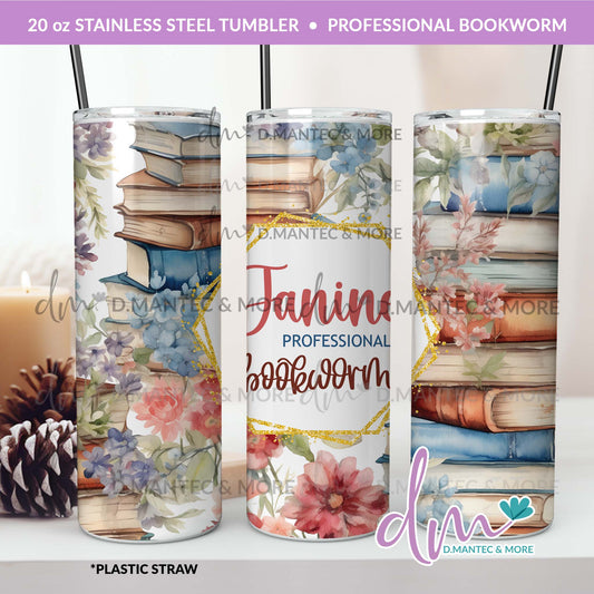 T20 - Professional Bookworm | Stainless Steel Tumbler