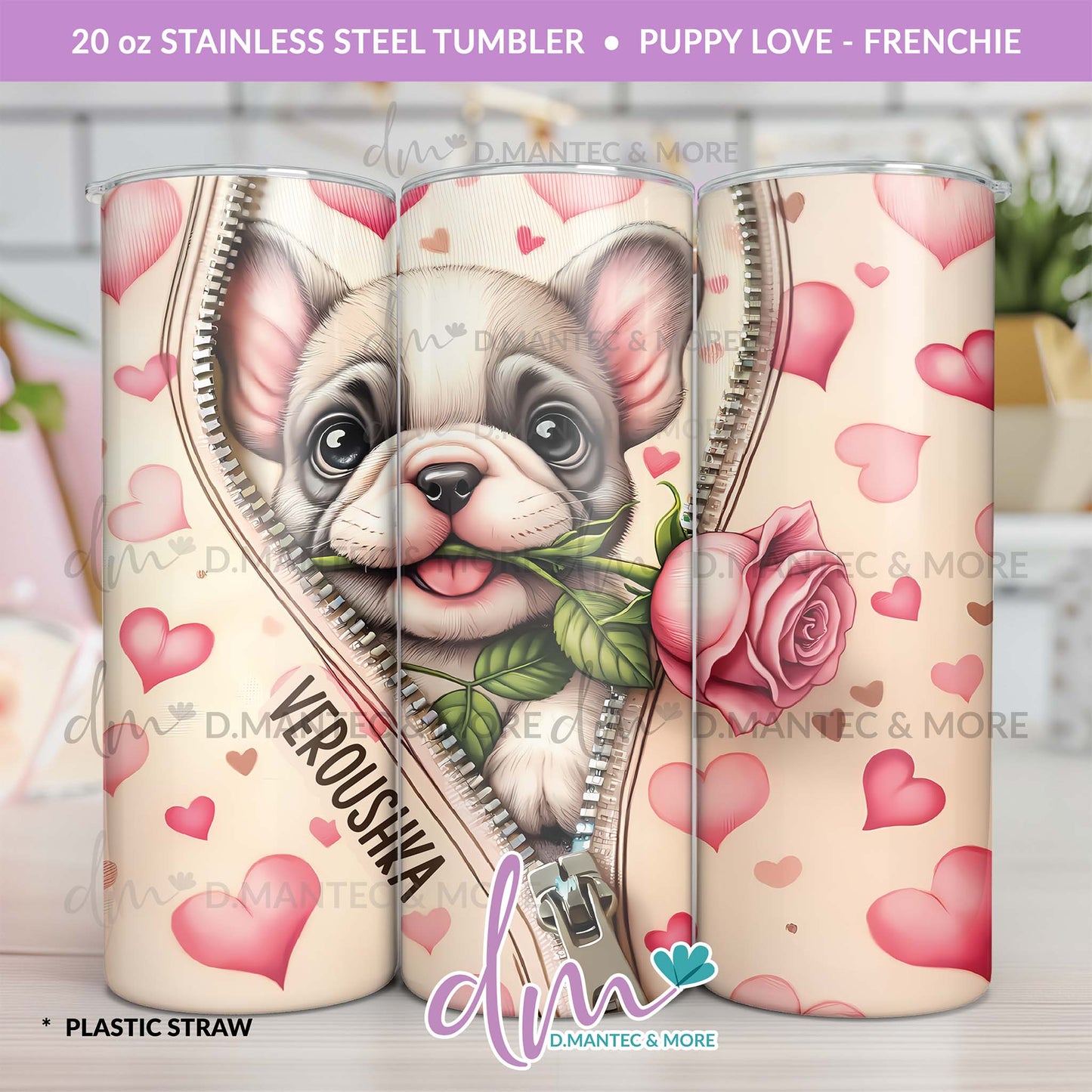 T20 - Puppy Love | Stainless Steel Tumbler