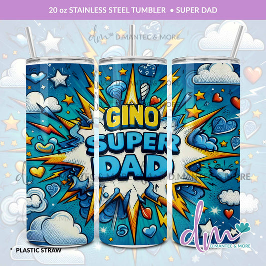 T20 - Super Dad | Stainless Steel Tumbler