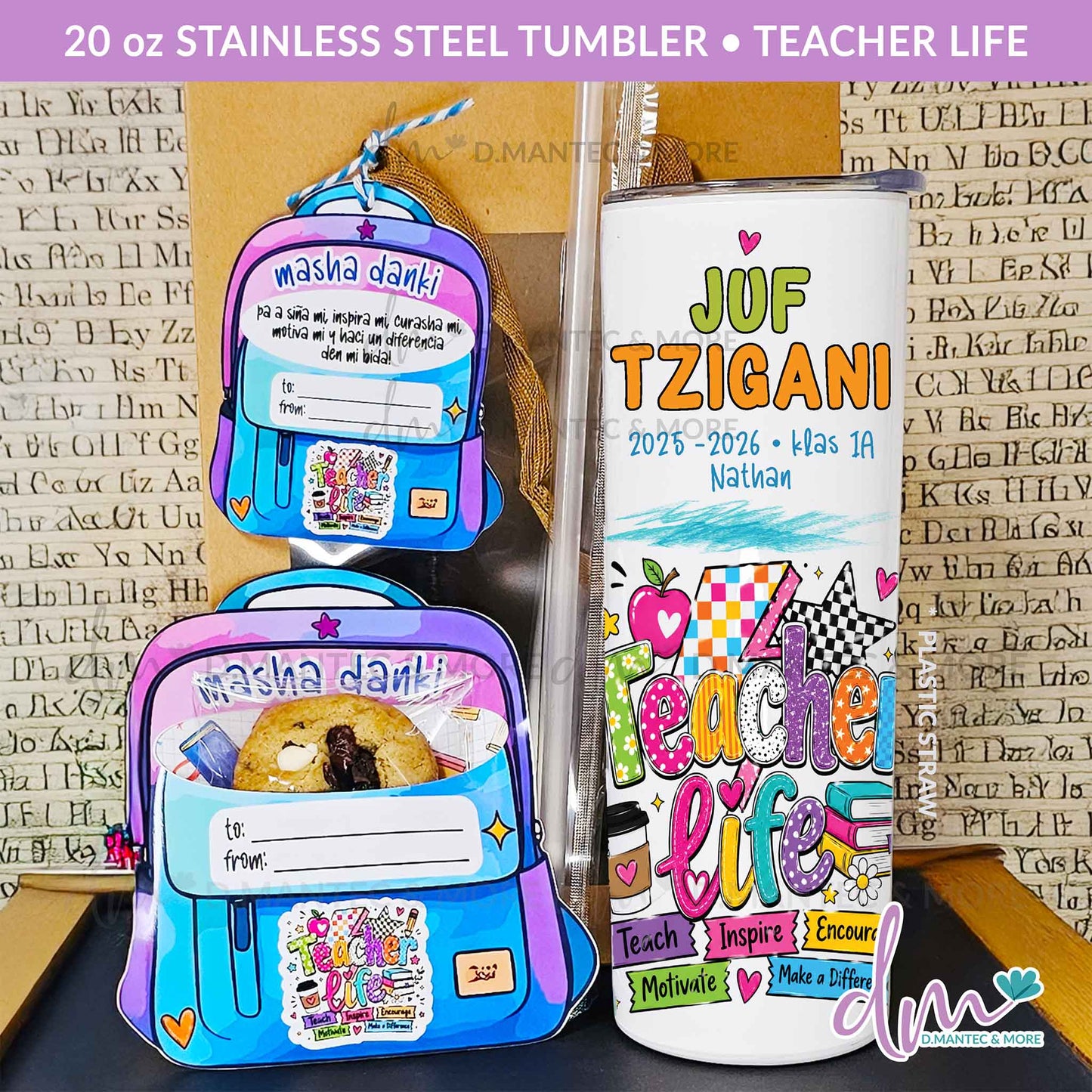 T20 - Teacher's Life Bundle | Stainless Steel Tumbler