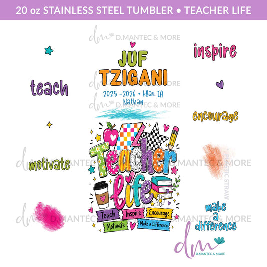 T20 - Teacher's Life Bundle | Stainless Steel Tumbler