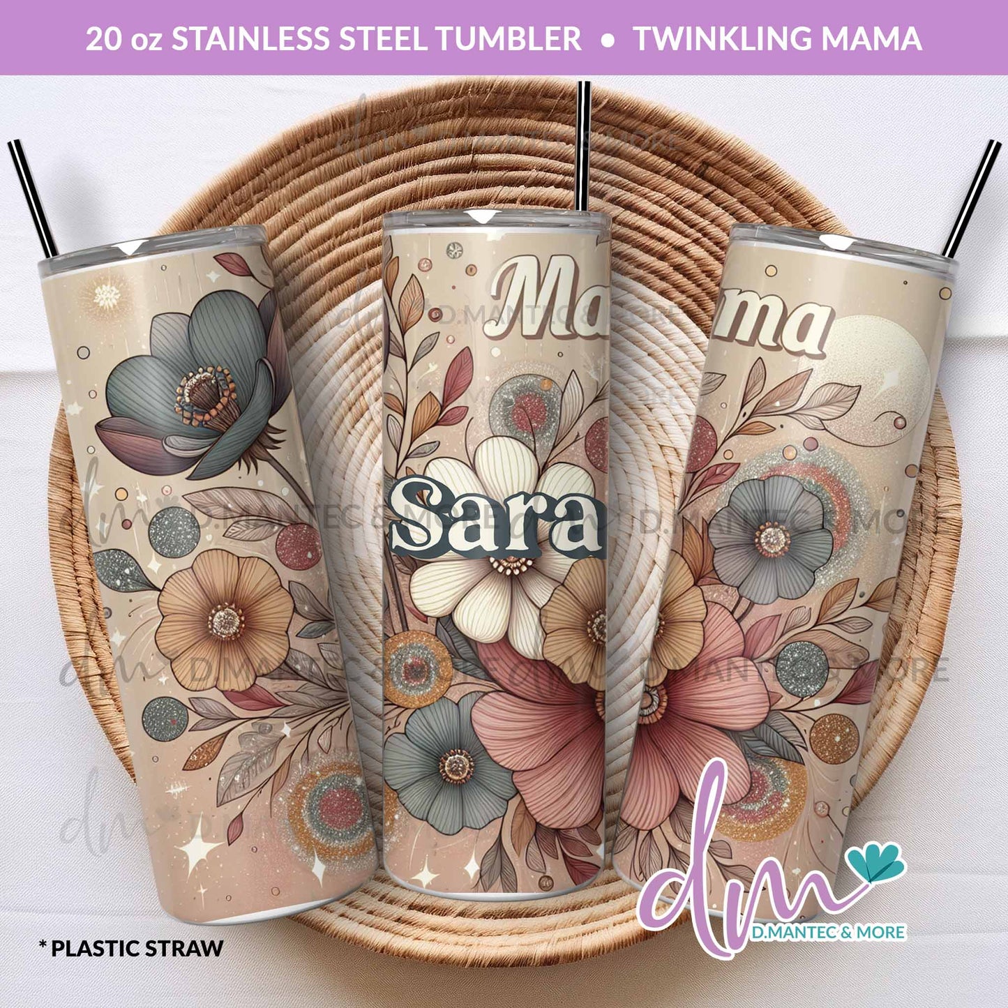 T20 - Twinkling Mama | Stainless Steel Tumbler